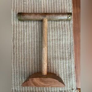 Boho Indian Wooden Jewelry Necklace Stand